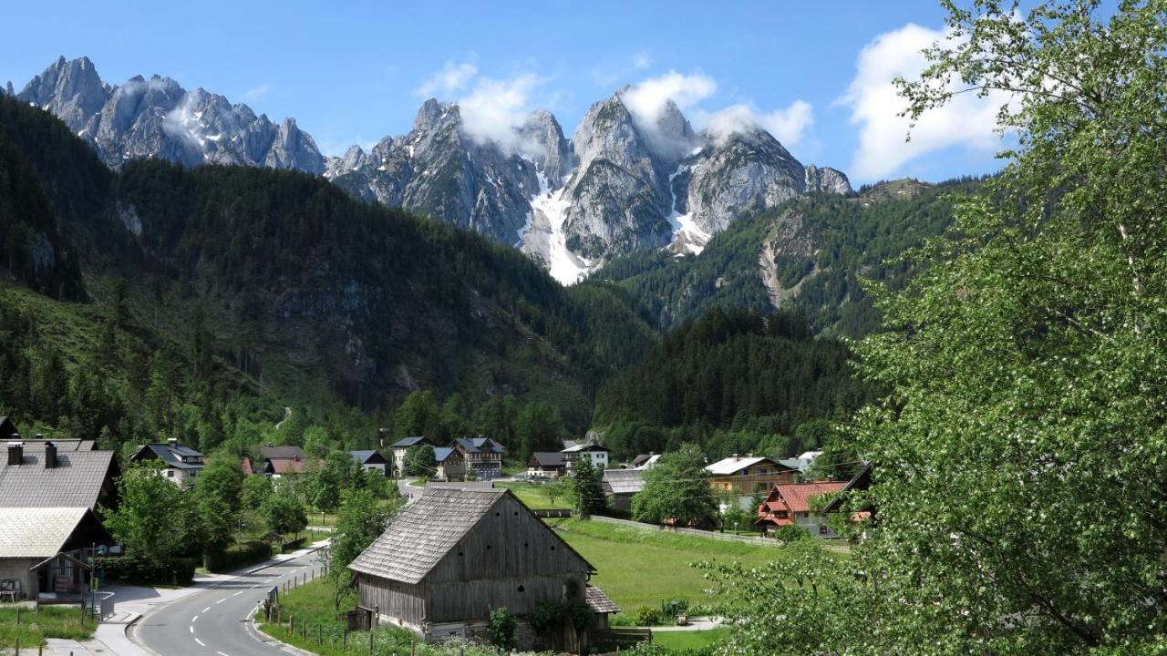 Ferienwohnung Kunterbunt Гозау Экстерьер фото
